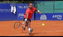 Sumit Nagal is into his first ATP Tour quarter-final at the Argentina Open in Buenos Aires.