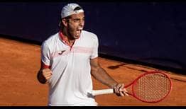 Francisco Cerúndolo lleva cinco victorias al hilo y está en Cuartos de Final en Buenos Aires, desde la qualy.