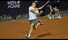 Cristian Garin intentará convertirse en el primer campeón chileno en el Chile Dove Men+Care Open.
