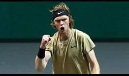 Andrey Rublev is unbeaten in ATP 500 matches over the past year.