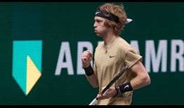 Andrey Rublev no pierde un partido en un ATP 500 desde el pasado jueves 27 de febrero de 2020.