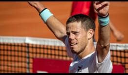 Diego Schwartzman claims his first ATP Tour title on home soil at the Argentina Open in Buenos Aires.