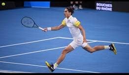 Pierre-Hugues Herbert says he couldn't 'complain about anything' in his victory over Kei Nishikori on Tuesday in Marseille.