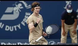 Dubai 2021 Rublev Martes
