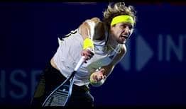 Alexander Zverev overcomes a shaky start to see off Laslo Djere in straight sets to advance to his third Acapulco quarter-final.
