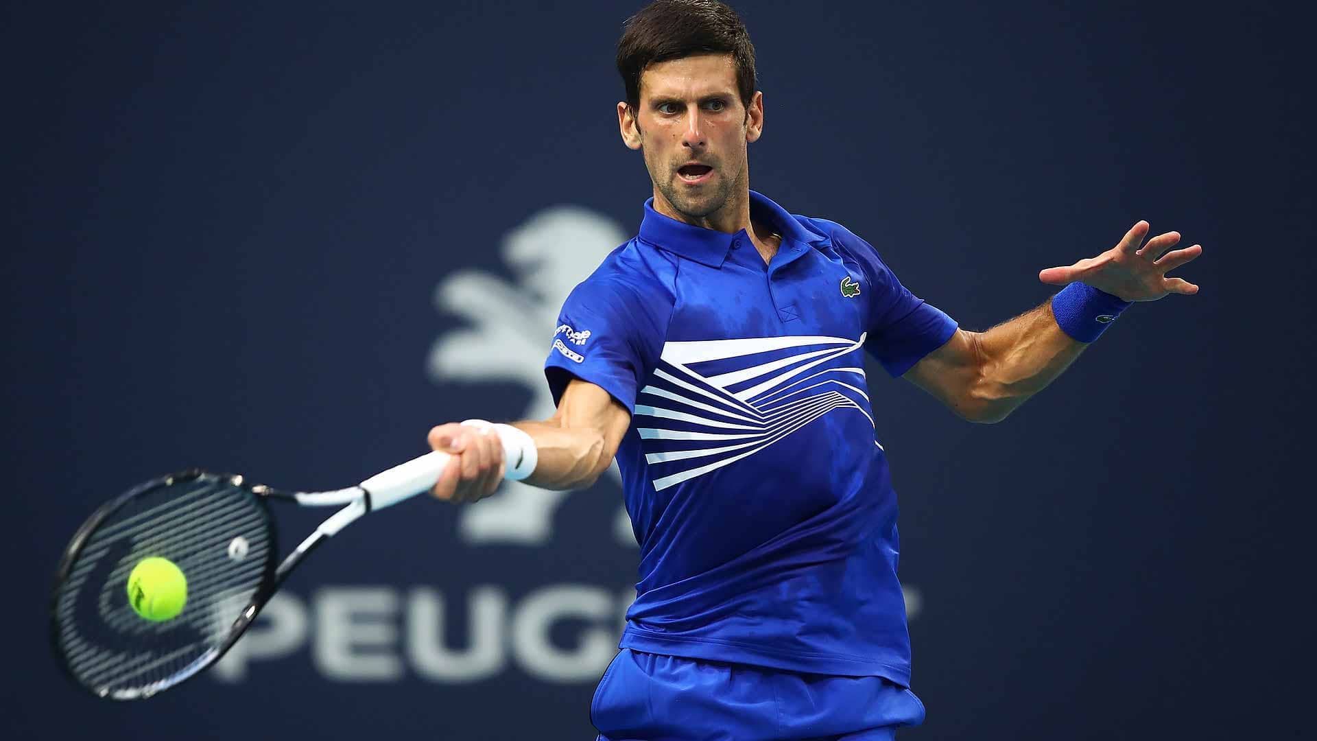 Novak Djokovic Withdraws From Miami ATP Tour Tennis.