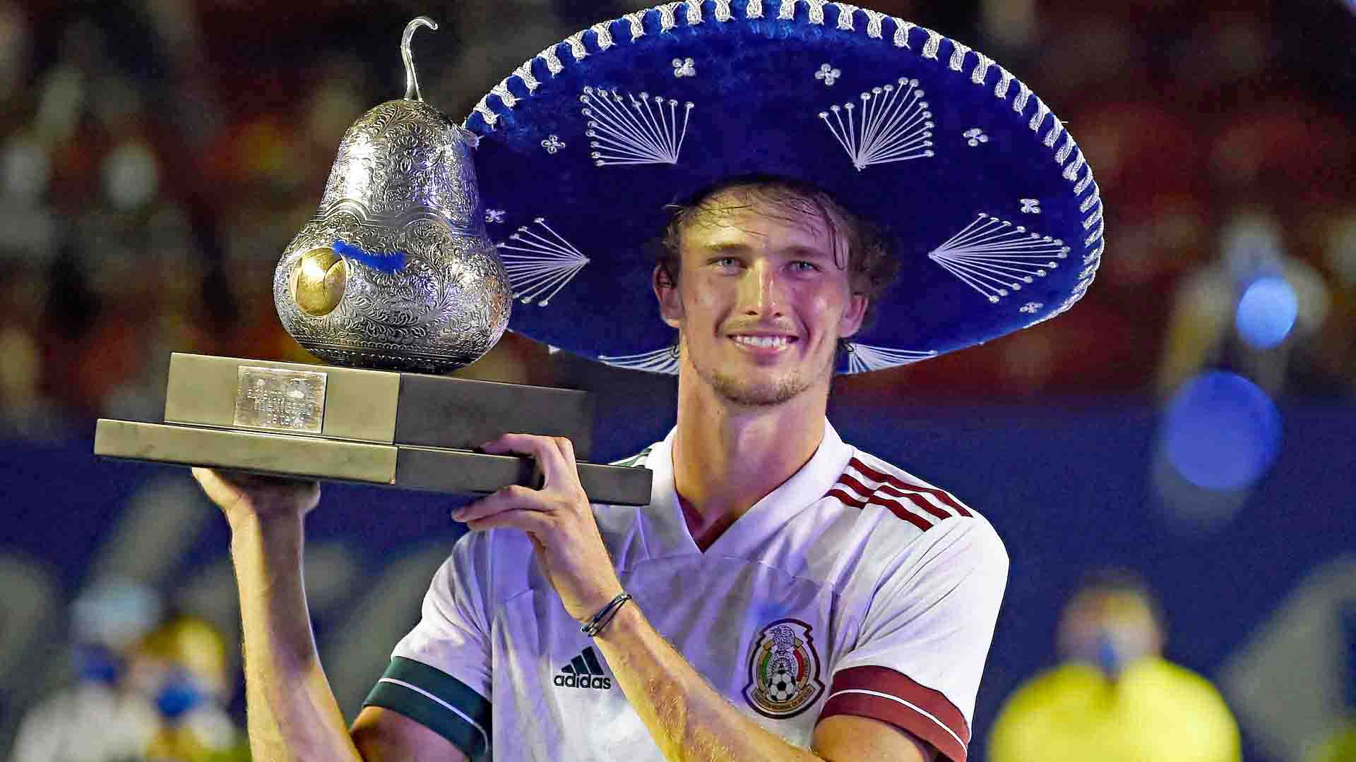 Alexander Zverev has won a tour-level title in each of the past six ATP Tour seasons (2016-'21).