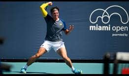 Milos Raonic está en cuarta ronda del Miami Open presented by Itaú por quinta vez en su carrera.