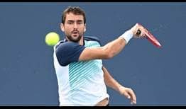 Cilic Miami 2021 Day 6 Forehand