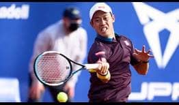Kei Nishikori owns a 23-6 record at the Barcelona Open Banc Sabadell. 