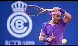 Rafael Nadal remontó una manga ante Kei Nishikori en el Barcelona Open Banc Sabadell.