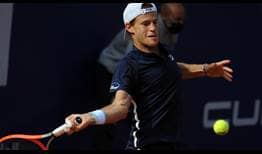 Diego Schwartzman jugó un partido muy firme ante Moutet y se estrena en los Cuartos de final de Barcelona.
