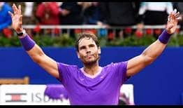 Rafael Nadal defeats Stefanos Tsitsipas for the second time in a Barcelona Open Banc Sabadell final.