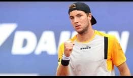 Jan-Lennard Struff reaches his first ATP Tour final on Saturday after victory over Ilya Ivashka in Munich.
