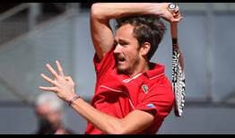 Daniil Medvedev breaks Alejandro Davidovich Fokina's serve five times on Wednesday to advance in Madrid.