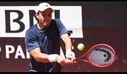 Karatsev Rome 2021 Monday Backhand