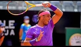 Rafael Nadal había disputado 74 semifinales de ATP Masters 1000 antes de esta edición de Roma.