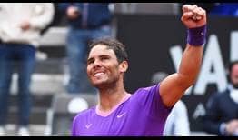 Nadal Rome 2021 Friday Celebration