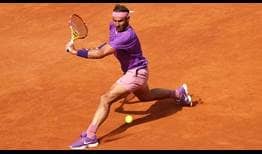 Nadal Rome 2021 Saturday Slide