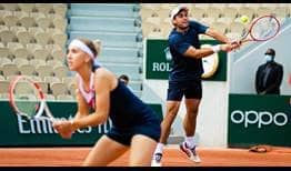 Vesnina Karatsev Mixed Roland Garros 2021