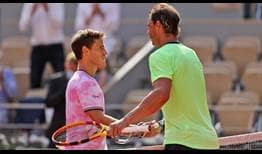 Diego Schwartzman falls to 1-11 in his ATP Head2Head series against Rafael Nadal.