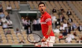 Novak Djokovic no dejó sets en el camino ante Berrettini y llega a 79 victorias en Roland Garros.