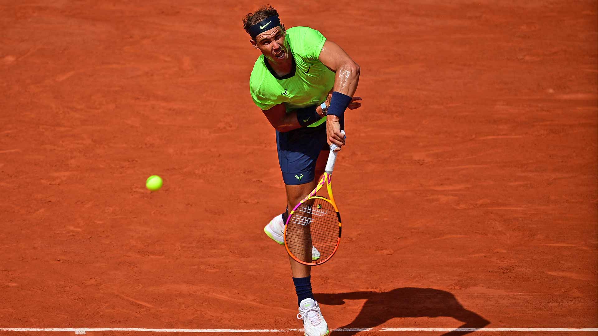 Rafael Nadal ha salvado el 50% de los puntos de rotura encarados camino de las semifinales en Roland Garros 2021.