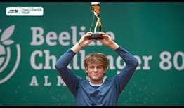 Zizou Bergs is the champion in Almaty, claiming his third ATP Challenger title of 2021.