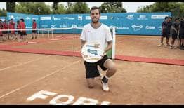 Mats Moraing is the champion in Forli, Italy, claiming his third ATP Challenger Tour title.