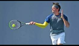 Milos Raonic last competed in Miami, where he made the Round of 16.