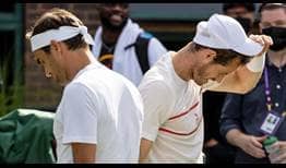 Federer Murray Wimbledon Practice Friday 2