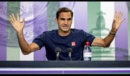 Federer Wimbledon 2021 Media Day