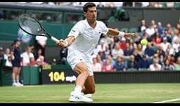 Novak Djokovic suma 19 victorias seguidas en Wimbledon desde 2018.