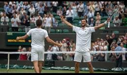 Nikola Mektic and Mate Pavic defeat Rajeev Ram and Joe Salisbury on Thursday to reach their first Wimbledon final.