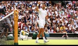Novak Djokovic logró su sexta corona de Wimbledon este domingo tras derrotar a Matteo Berrettini.