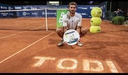 Mario Vilella Martinez is the champion in Todi, claiming his second ATP Challenger title.