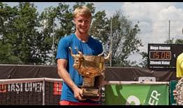 Zdenek Kolar is the champion in Iasi, claiming his second ATP Challenger title.