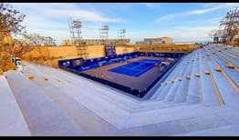 A view of Grandstand Caliente at the Mifel Open in Los Cabos.