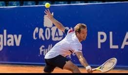 Richard Gasquet reaches his first ATP Tour semi-final of the season on Friday in Umag.