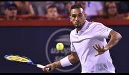 Nick Kyrgios will face Reilly Opelka for the first time when they pair squares off in the opening round in Toronto.