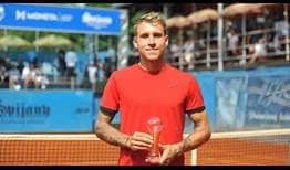 Alex Molcan is the champion in Liberec, claiming his maiden ATP Challenger title.
