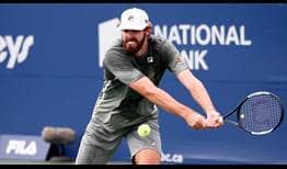 Reilly Opelka moves past Spain's Roberto Bautista Agut on Friday in Toronto to reach his second ATP Masters 1000 semi-final.