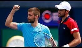 Nikola Mektic and Mate Pavic will be aiming to win a fourth ATP Masters 1000 title on Sunday in Toronto.
