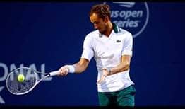 Top seed Daniil Medvedev defeats big-serving American Reilly Opelka on Sunday in Toronto to win his first title in Canada.