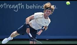 Andrey Rublev defeats Benoit Paire on Friday in Cincinnati in their first ATP Head2Head meeting.