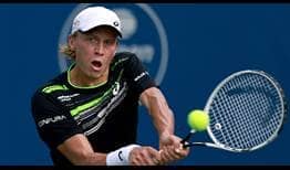 Emil Ruusuvuori rebounds from a break down in the first set to see off Richard Gasquet in the Winston-Salem Open quarter-finals.