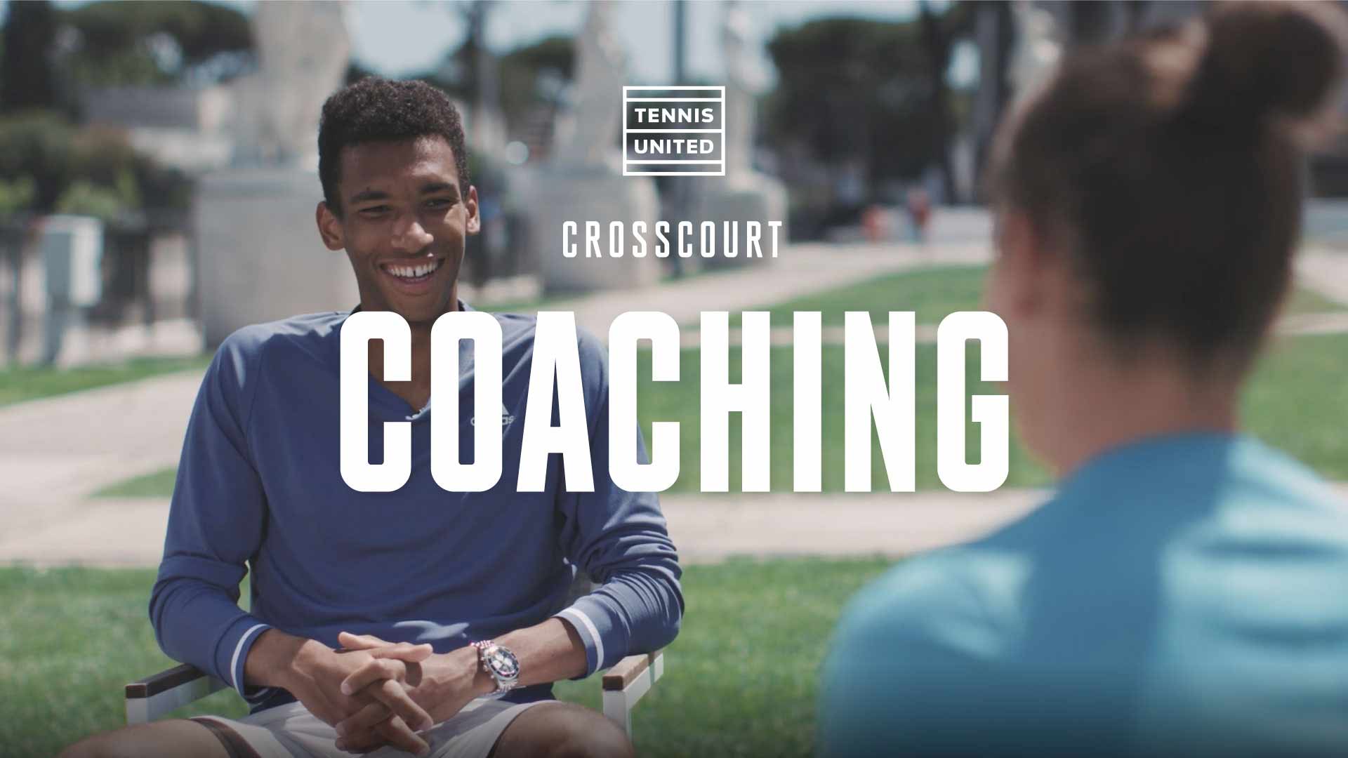 Felix Auger-Aliassime habla sobre coaching con Jen Brady.