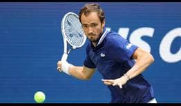 Daniil Medvedev defeats Felix Auger-Aliassime on Friday at the US Open to reach his second final in New York.