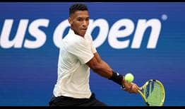 Felix Auger-Aliassime enjoyed a run to his first major semi-final at the US Open.