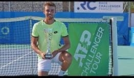 Benjamin Bonzi claims his fifth ATP Challenger crown of 2021, prevailing in Cassis.